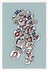 JEAN DUBUFFET Présences Fugaces.